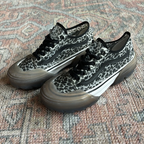 Vans Old Skool Tapered Mesh DX Modular Dots leopard-print sneakers - Picture 4 of 11